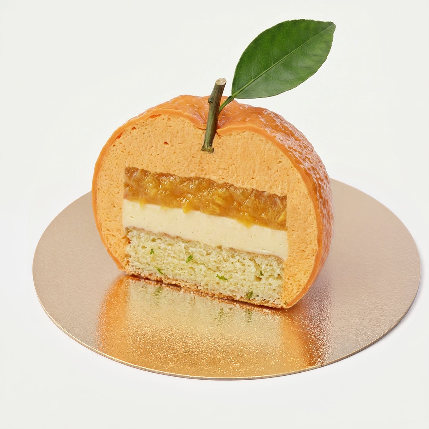 Realistic Orange/Tangerine Silicone mould, HM303