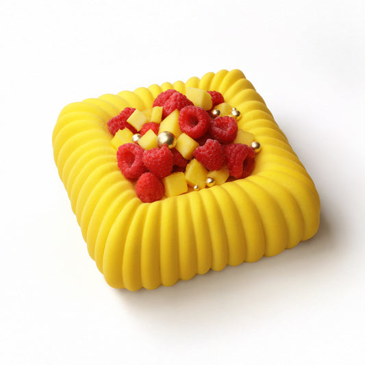 Lake Square Cake Silicone Mould HM179