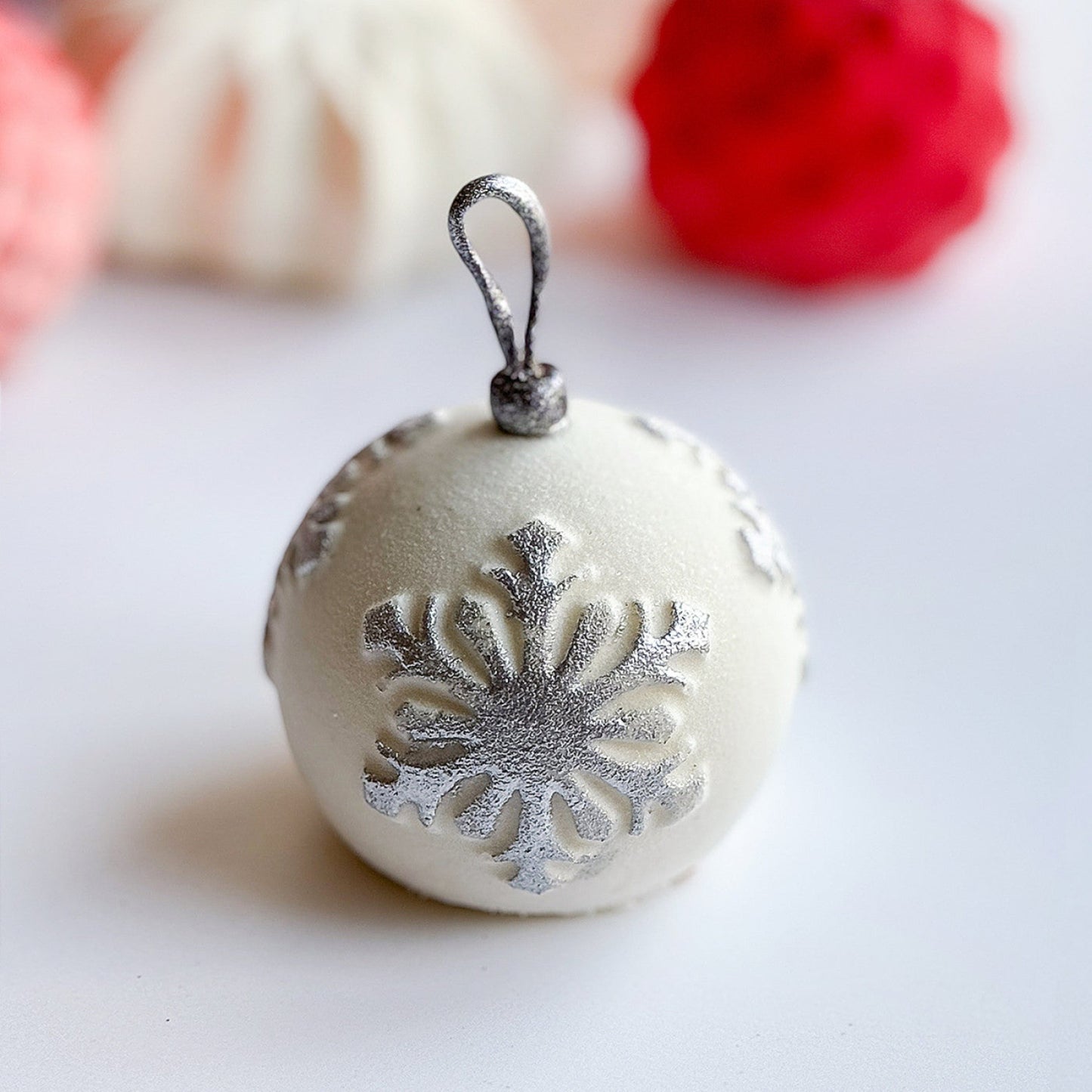 SNOWFALL BALL MINI CAKE Silicone Mould, HM112