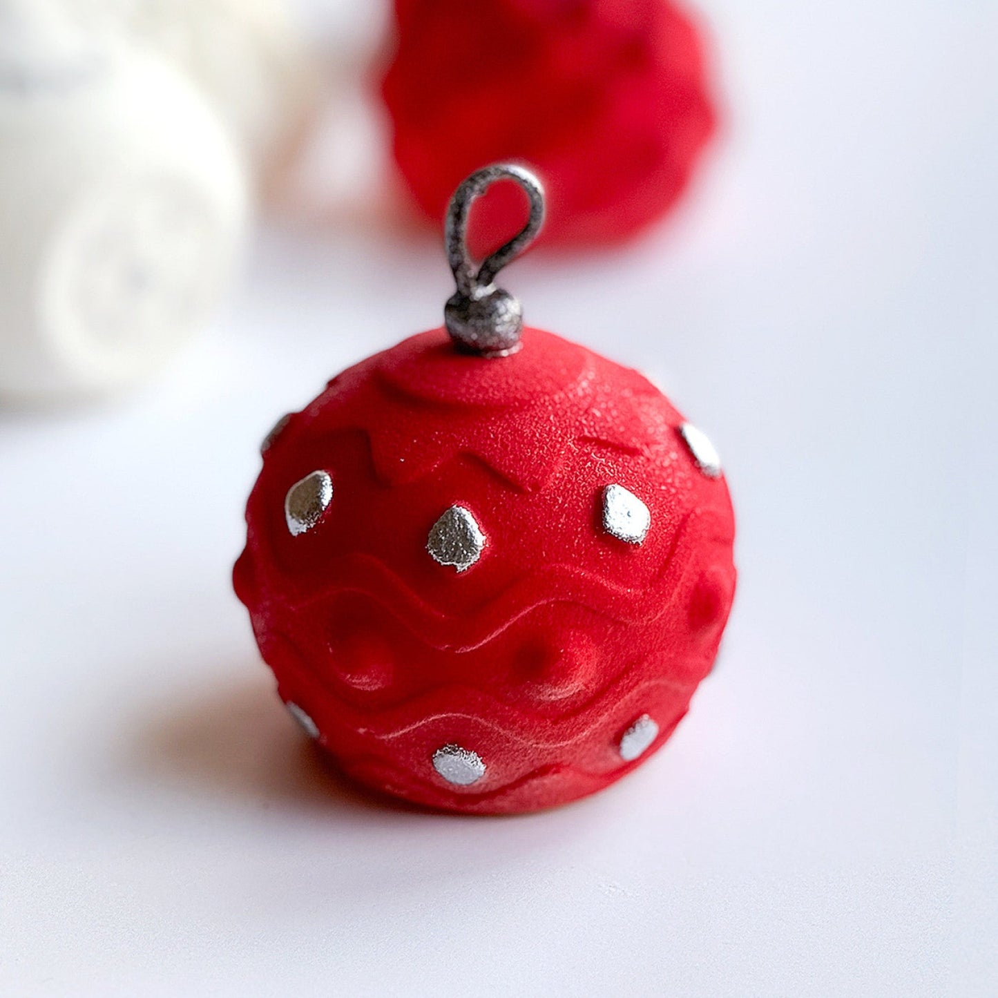 Mini Baubles ball,HM108 Silicone Mould