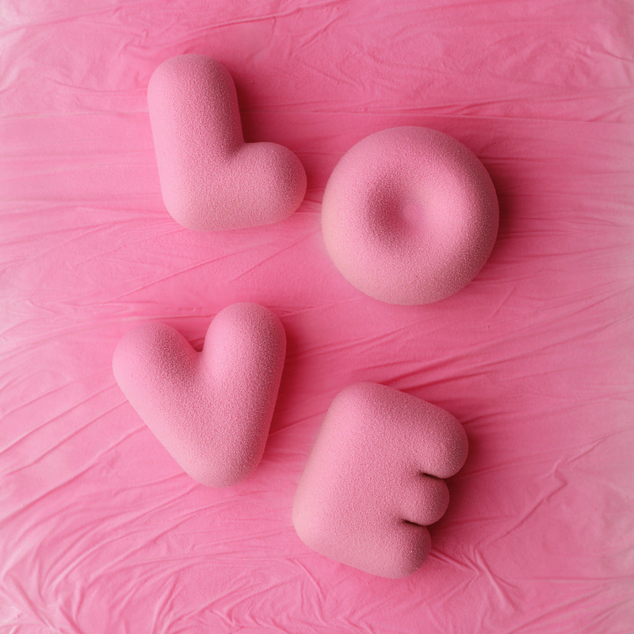 L O V E Mini Cake, HM131 Silicone Mould