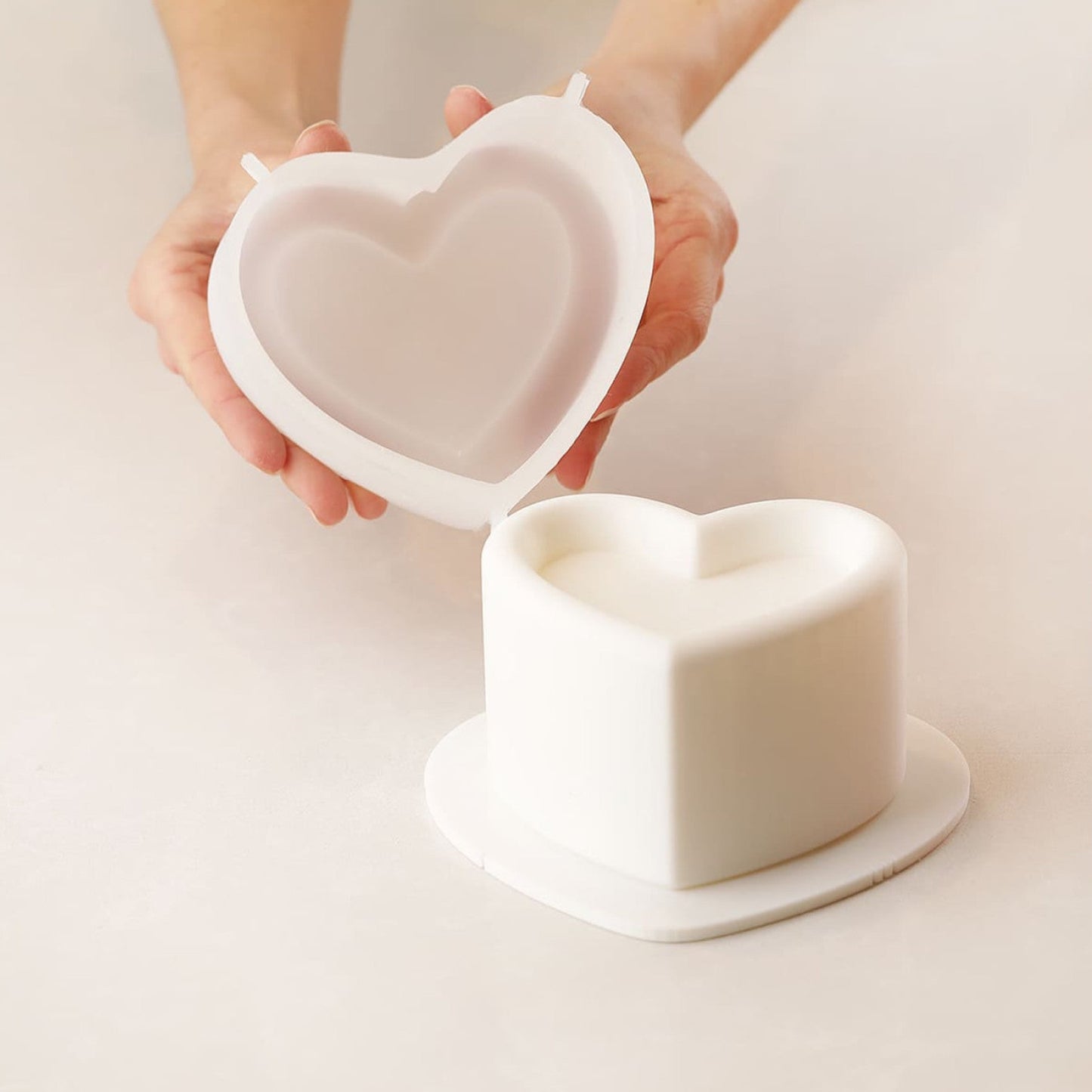 HEART BENTO CAKE Silicone Mould, HM072