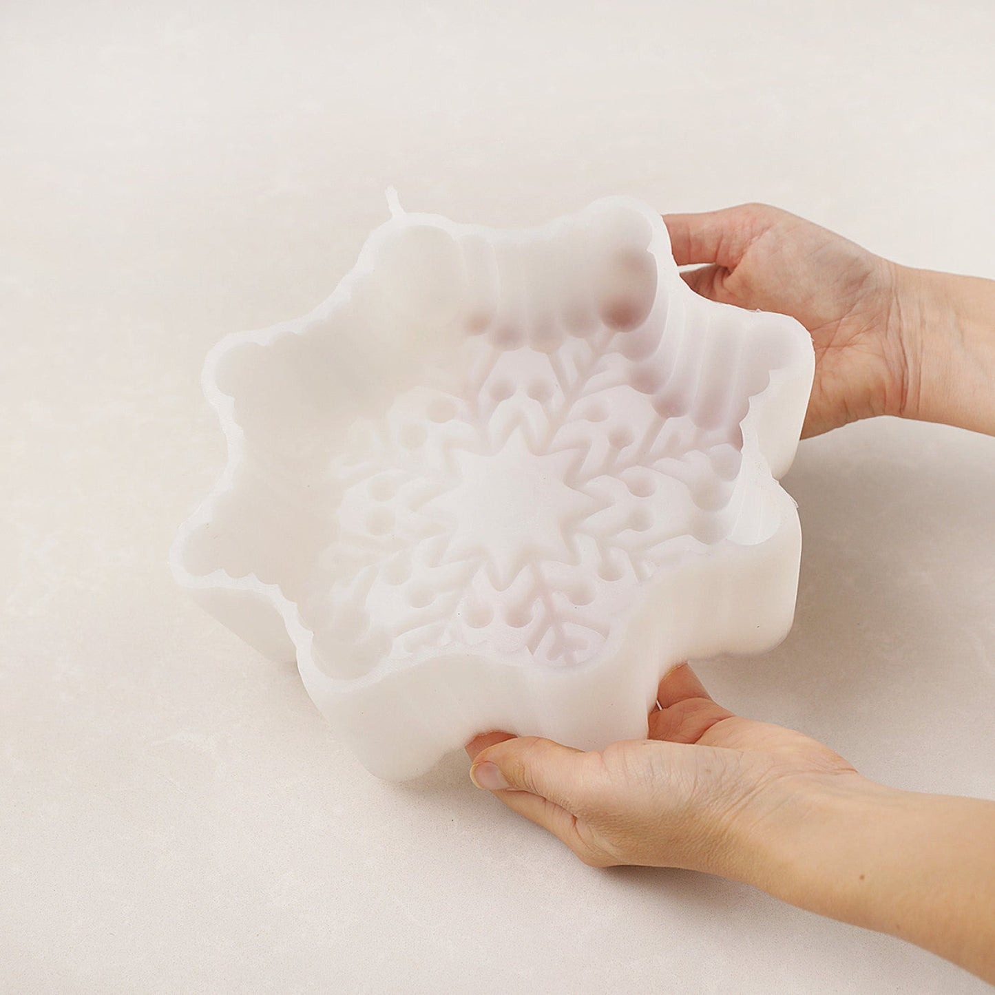 SNOWFLAKE CAKE Silicone Mould, HM119