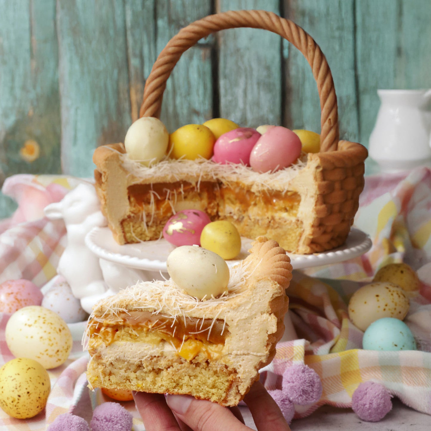 BASKET CAKE Silicone Mould, HM136