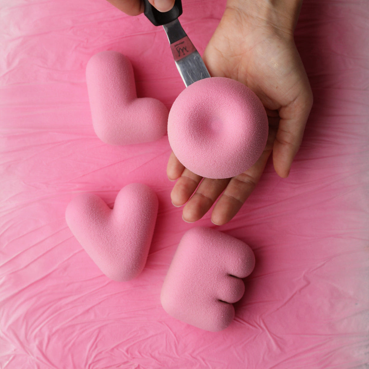 L O V E Mini Cake, HM131 Silicone Mould