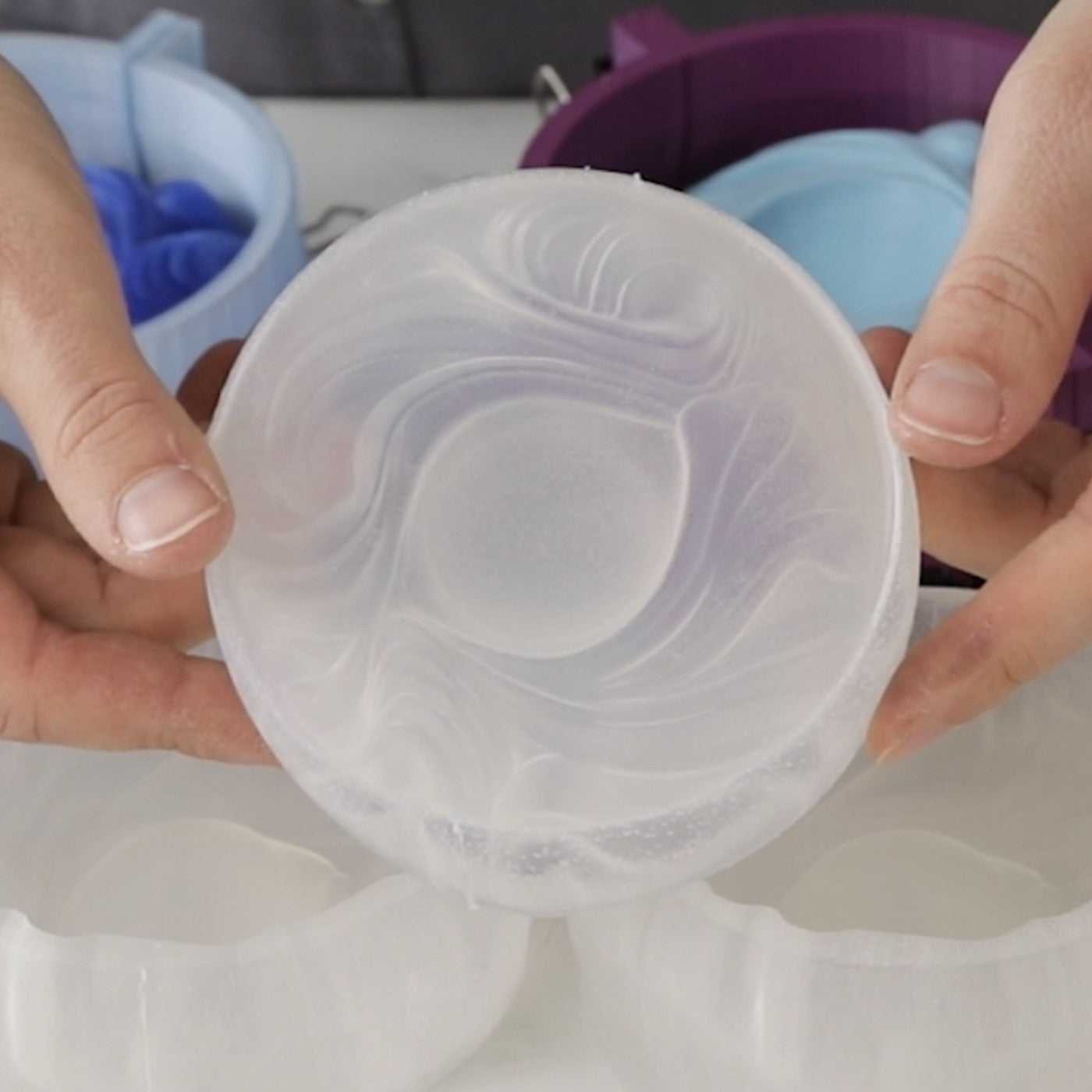 Antique Mini Cake Silicone Mould, HM050