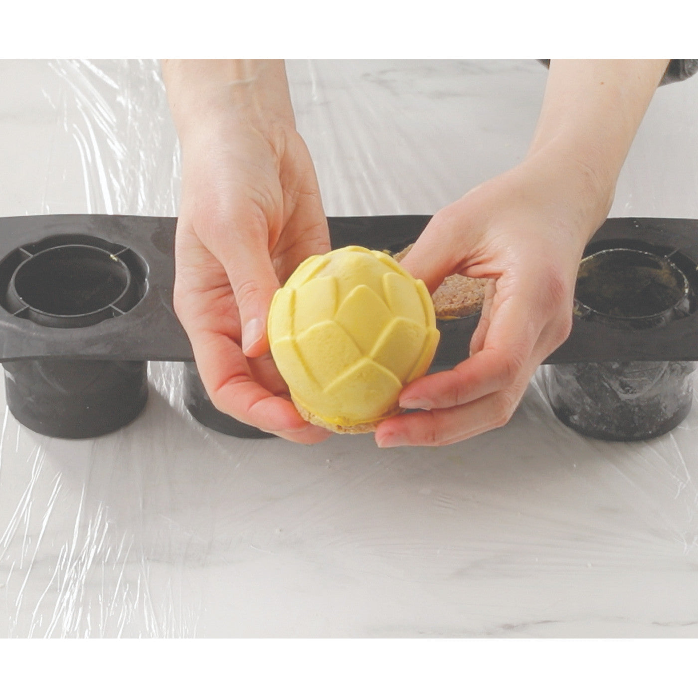 Mini Artichokes Cake, S015 Silicone Moulds