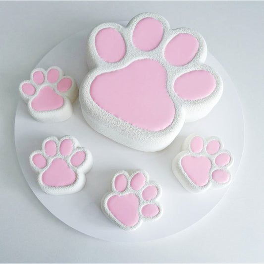 GLOSSY PAWS Silicone Mould, HM148