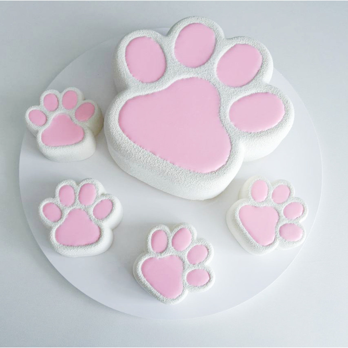 GLOSSY PAWS MINI Silicone Mould, HM150
