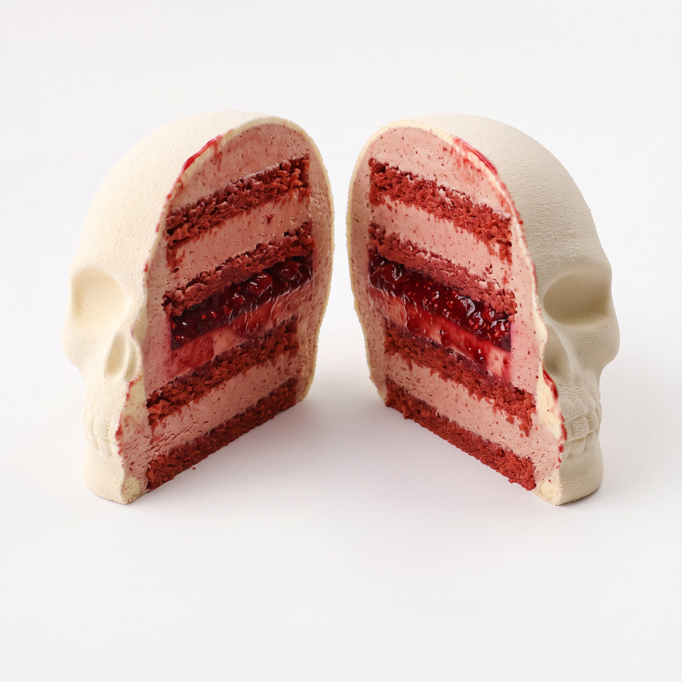 Spooky Skull Bento Silicone Mould, HM361