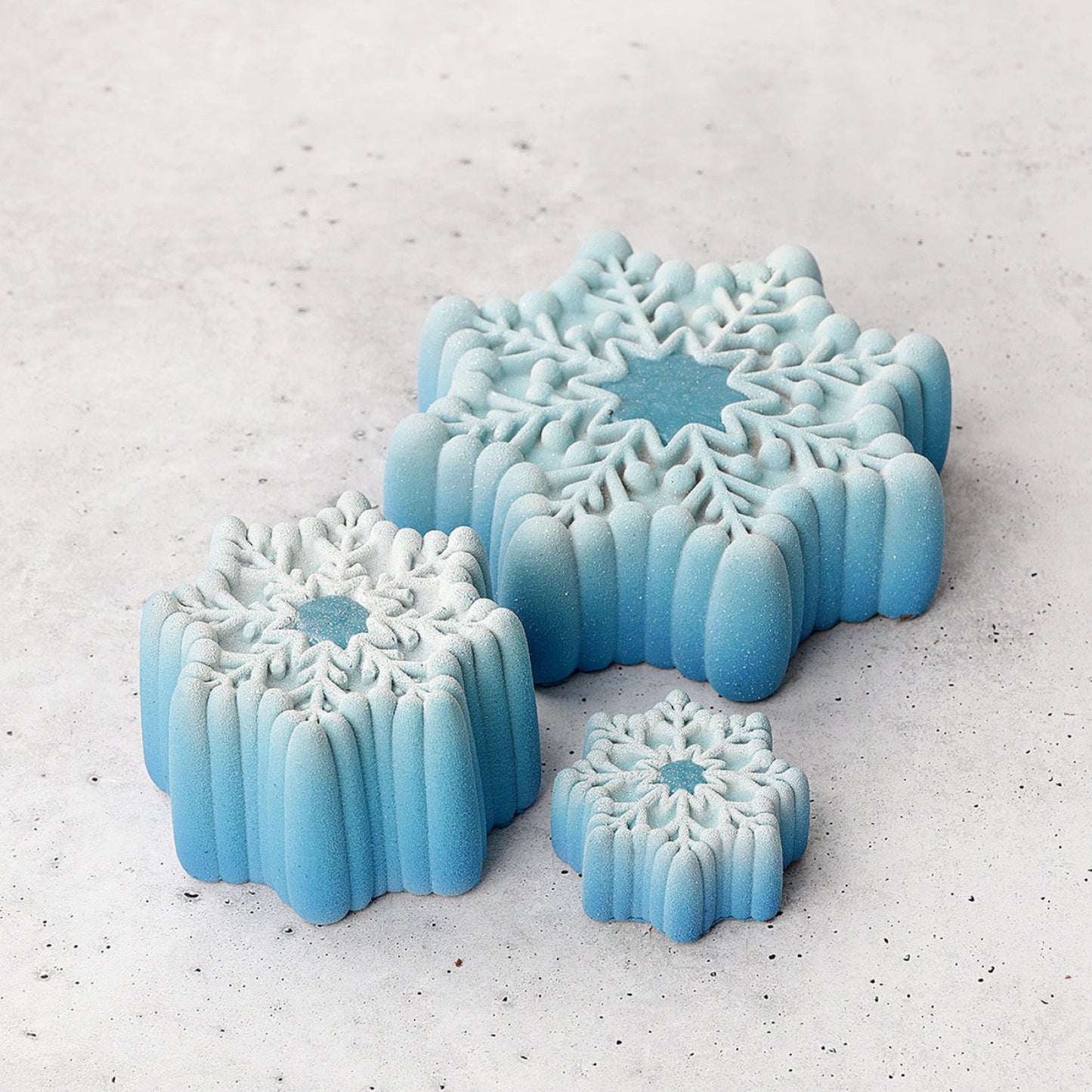SNOWFLAKE BENTO Silicone Mould, HM120