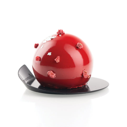 Black, Round ø 86 mm, Silikomart Mini Cakes Trays, Set 100