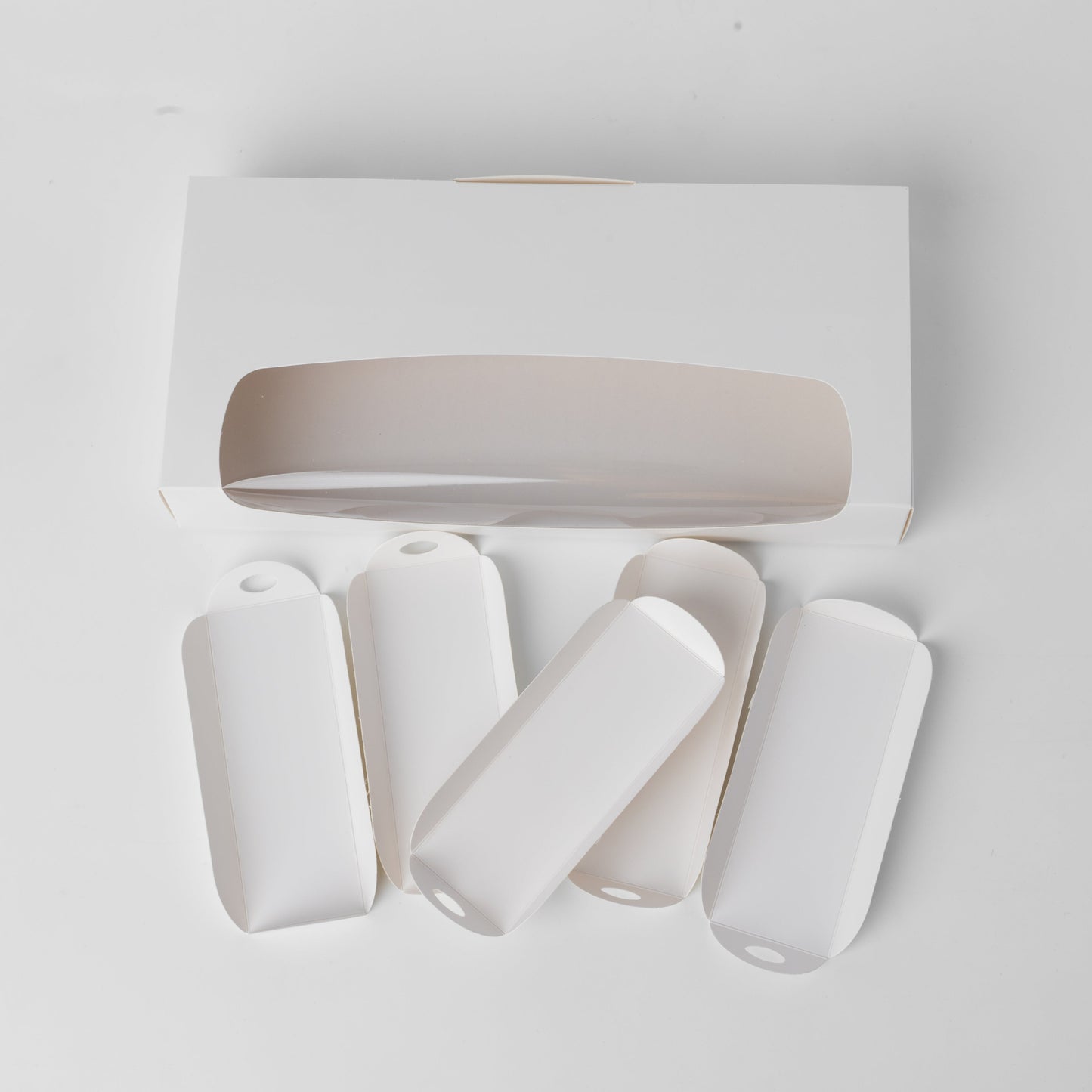 Windowed Eclair / Cakeslice box with insert, CB31145W10