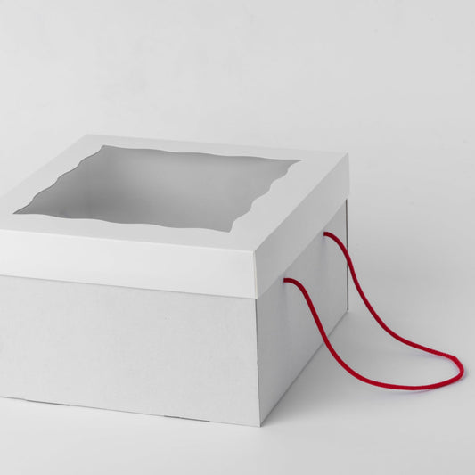 Strong Cake Box, SET of 5, 25 cm x 25 cm x 15 cm, SC252515W10