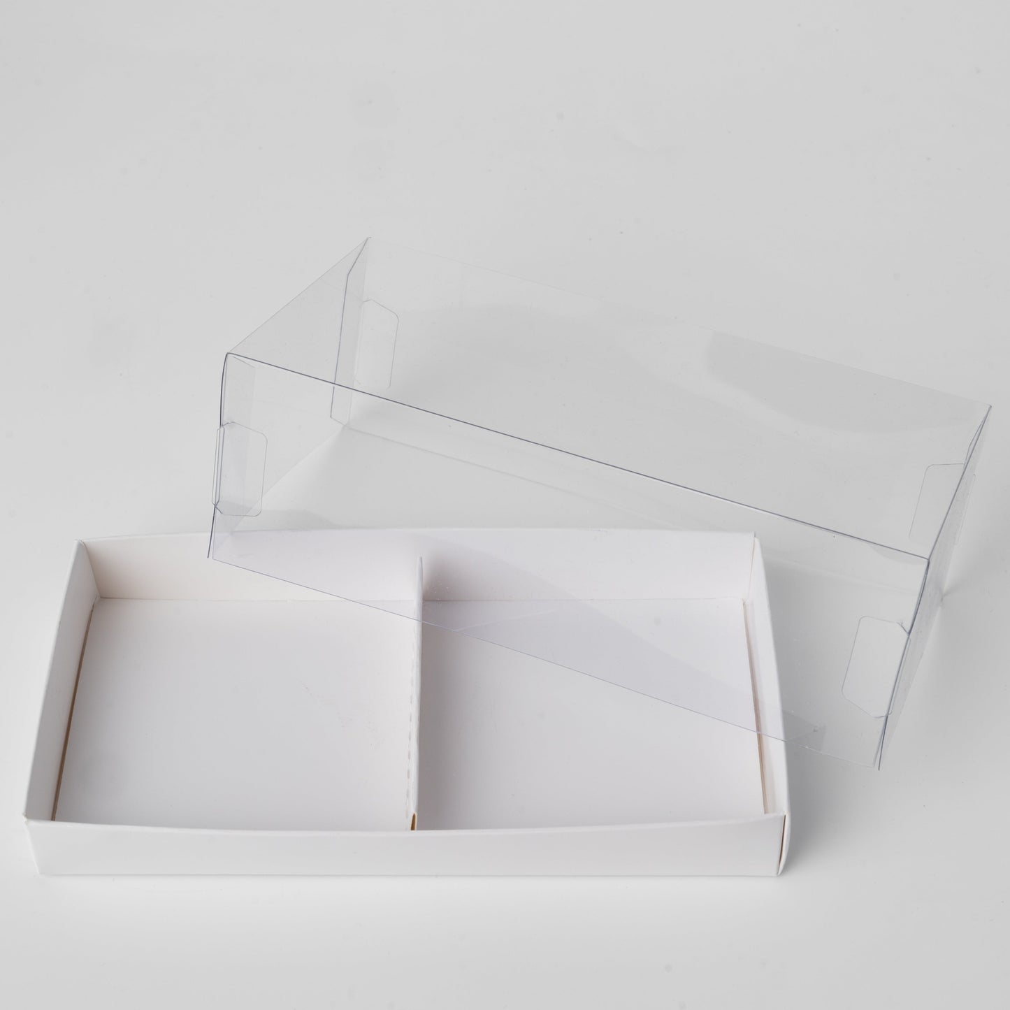 Transparent box for 2 mini cakes, CB1786MC