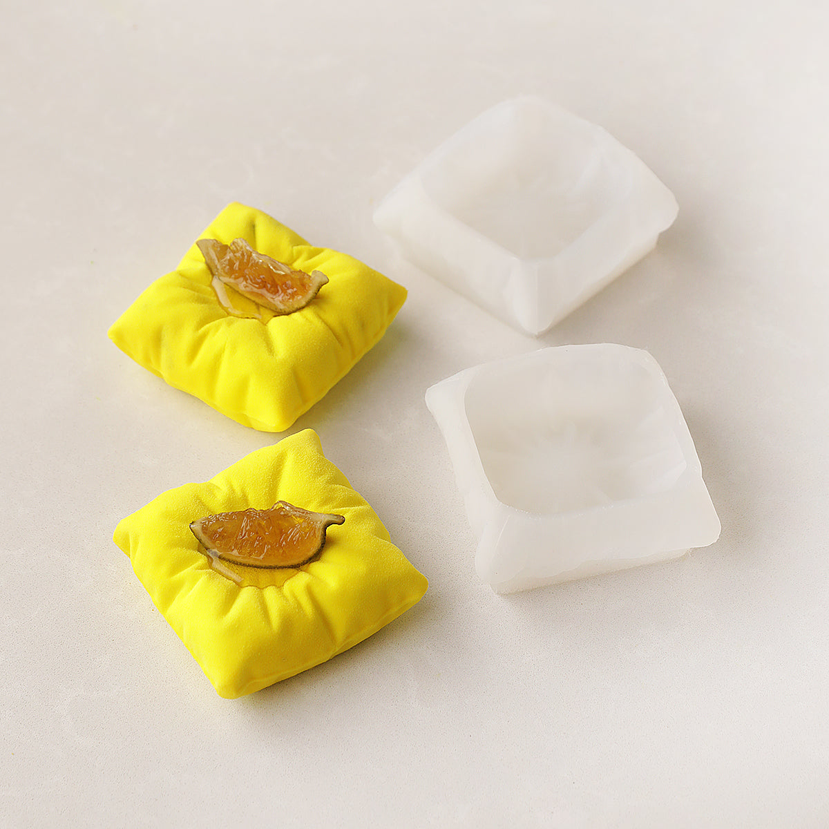 Square Pillow Mini Cake Silicone Mould, HM079