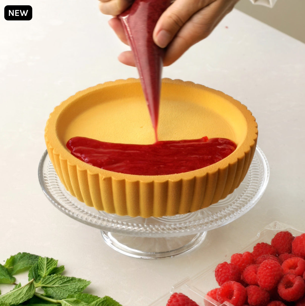 TART CAKE Silicone Mould, HM143