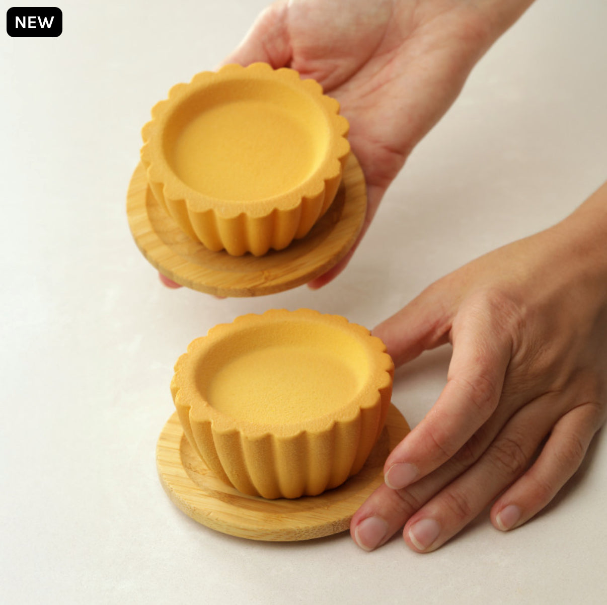 TART MINI Cake (Pair), HM144 Silicone Mould