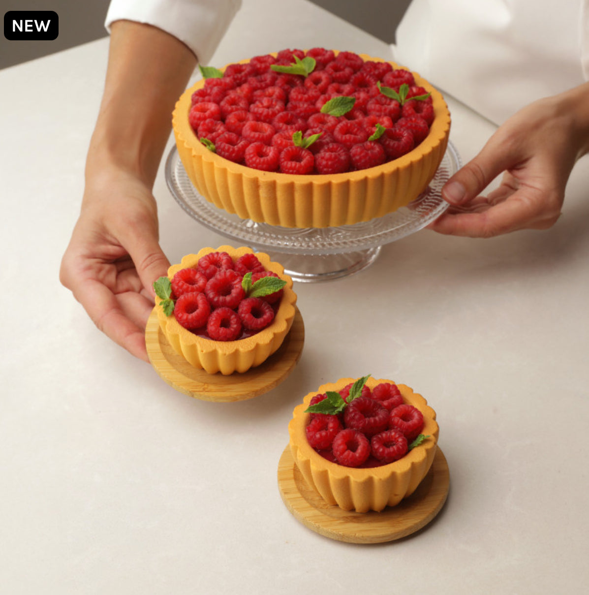 TART CAKE Silicone Mould, HM143