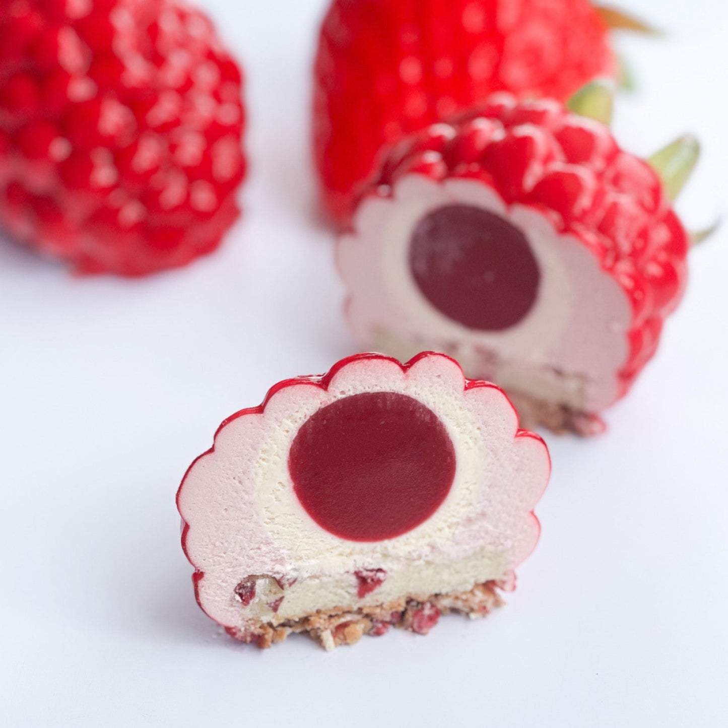 RASPBERRY BENTO Silicone Mould, HM056