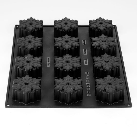 Fiocco di Neve (Snowflake) Silicone mould by Antonio Bachour, PX43125S