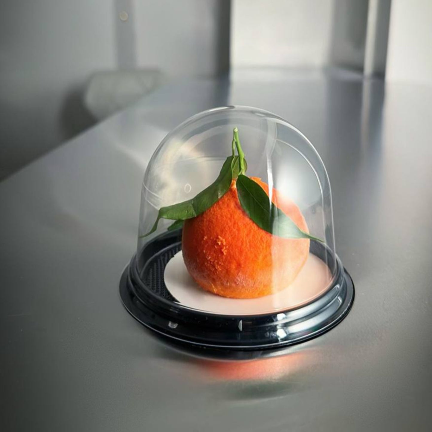 Large Single Transparent Dome, Black, Set of 10,  CD89S10