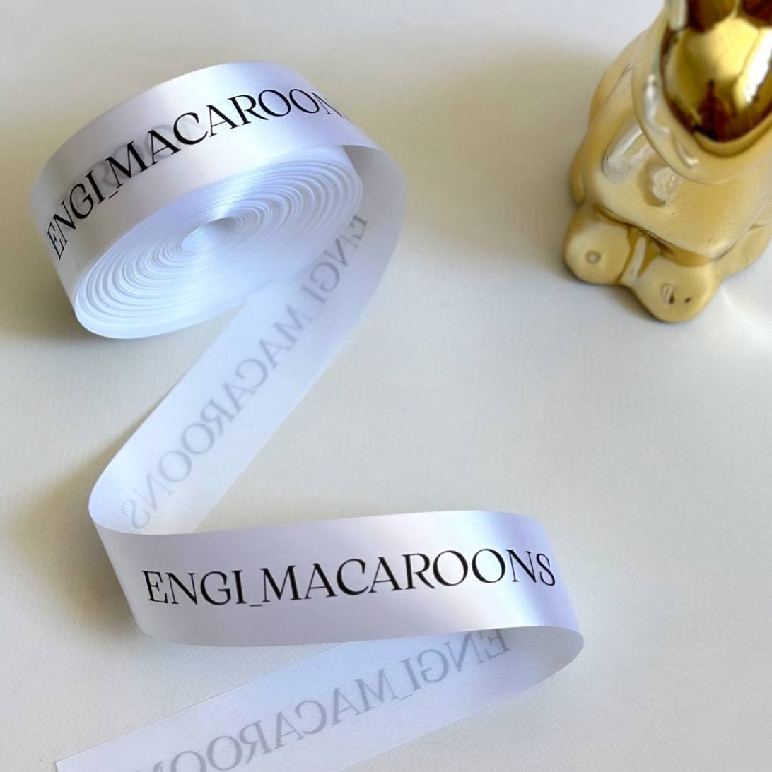 Custom printed Satin Ribbon, 50 meters