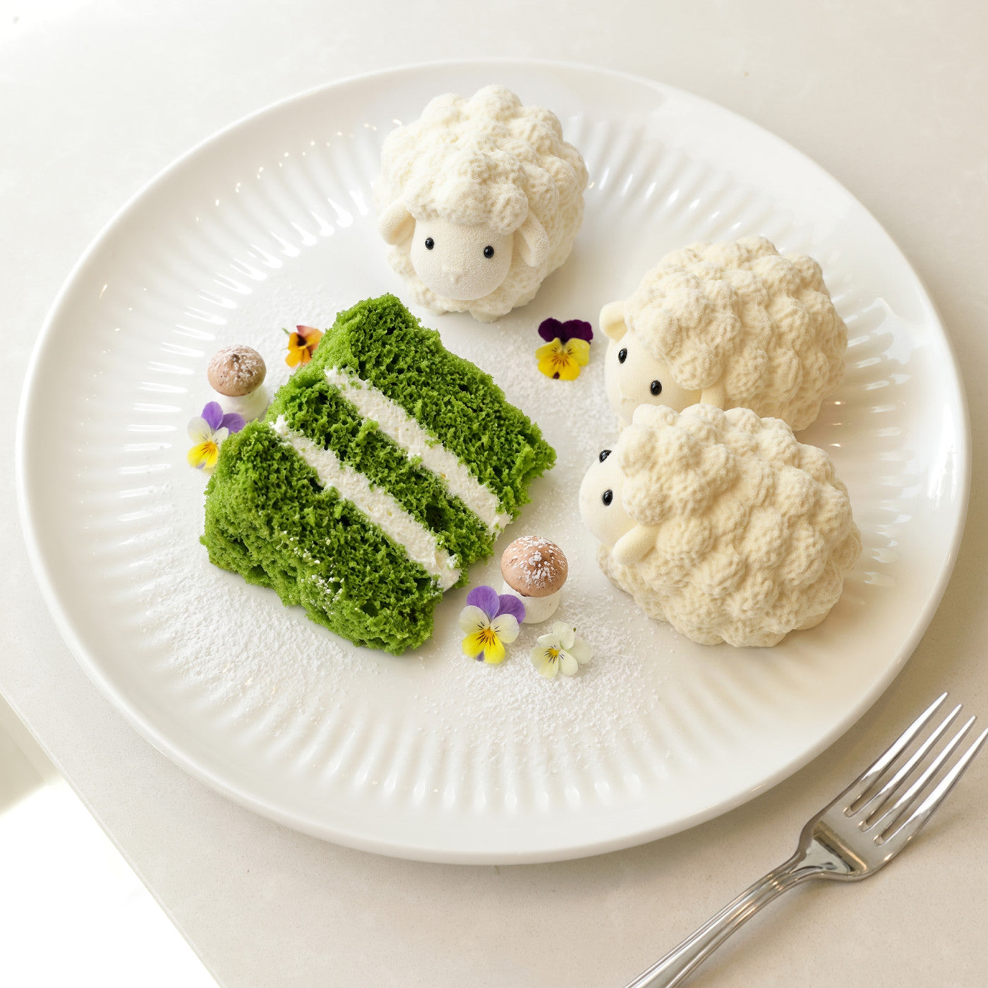 Sheep mini cake Silicone Mould, HM258