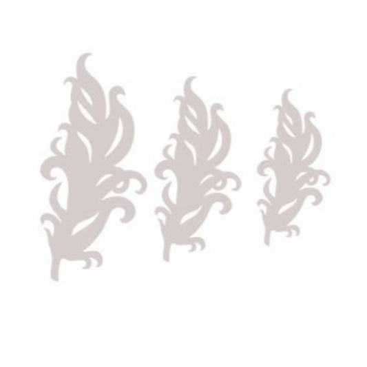 Chocolate Pattern "Feather II" CM1676