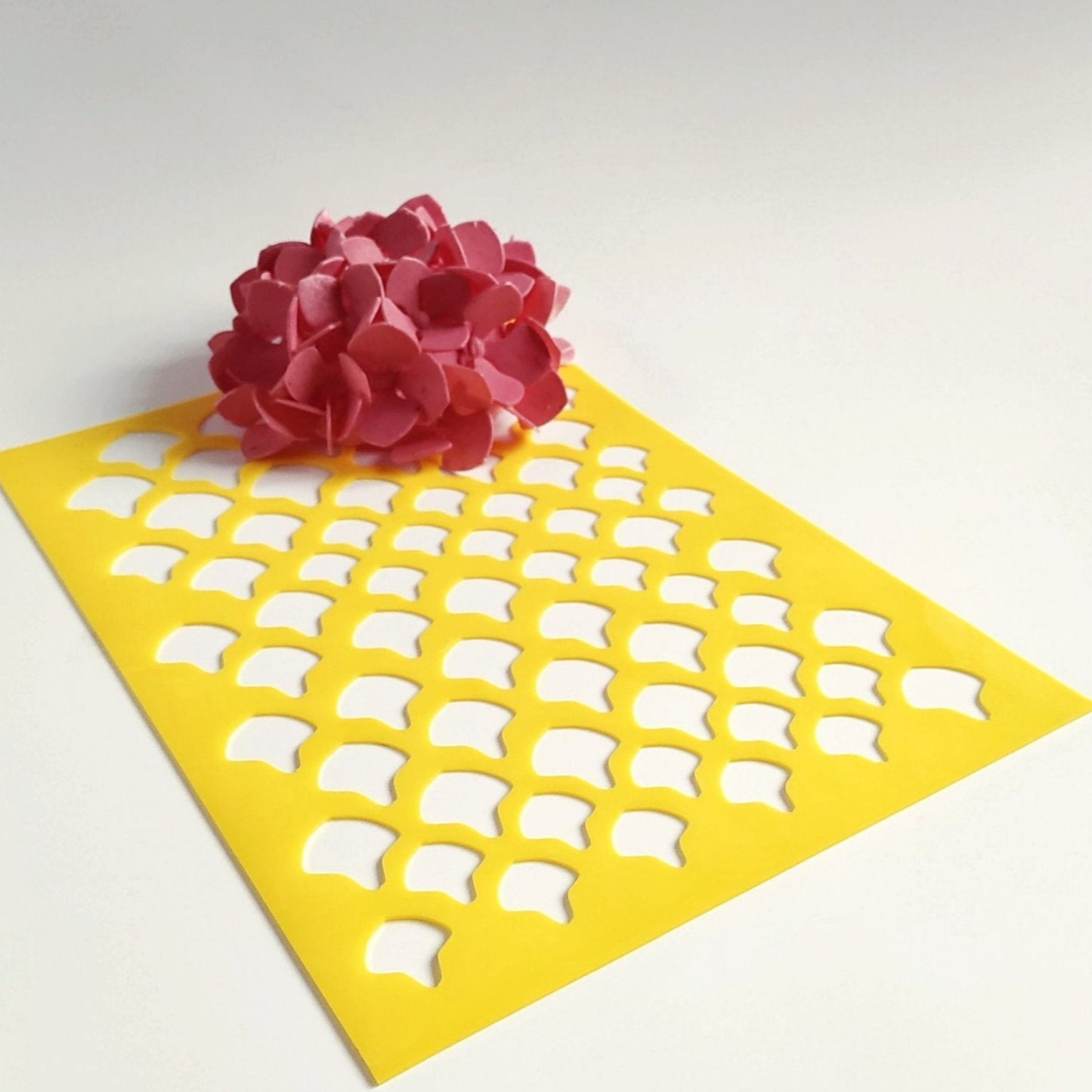 Silicone Pattern for decoration "Hydrangea Petals" CM1784