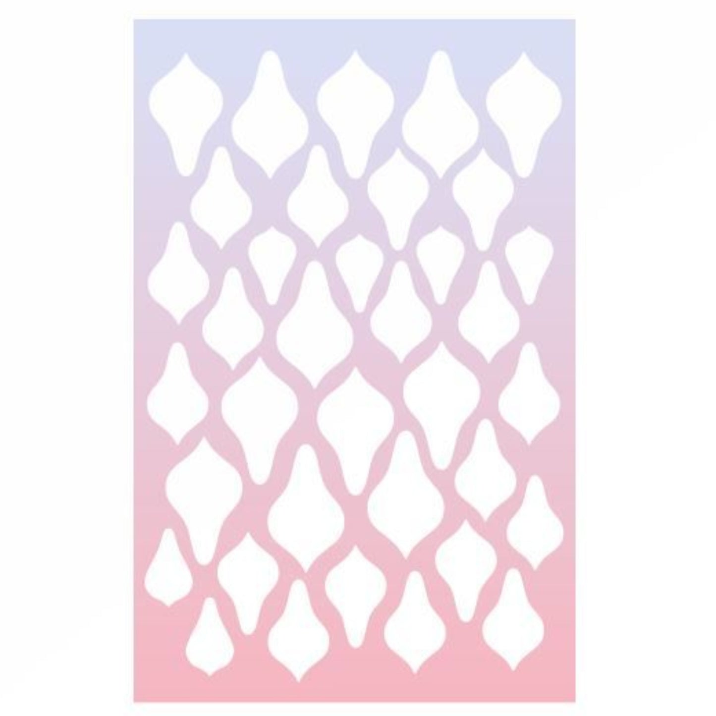 Silicone Pattern for decoration "Lily Petals" CM1785