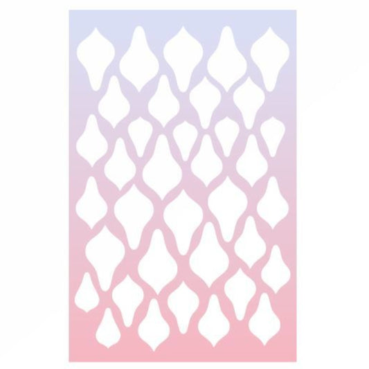 Silicone Pattern for decoration "Lily Petals" CM1785