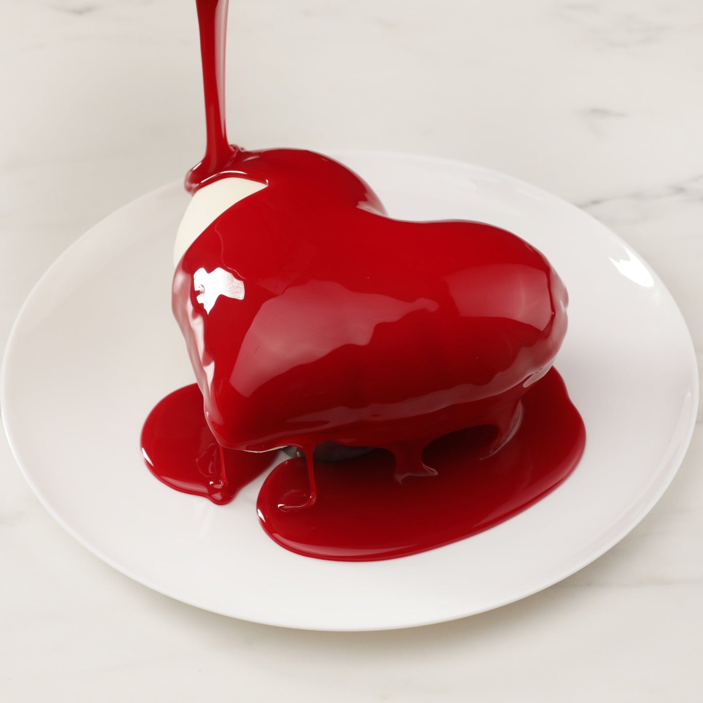 Baloon Heart Cake, B013 Silicone Mould