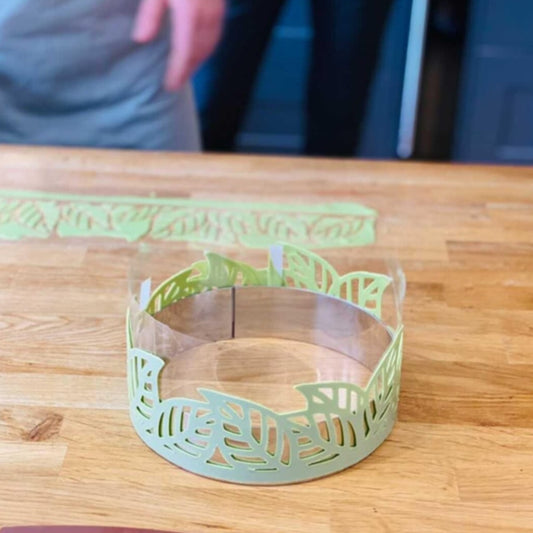 Chocolate Pattern "Open falling Leaves" CM1708