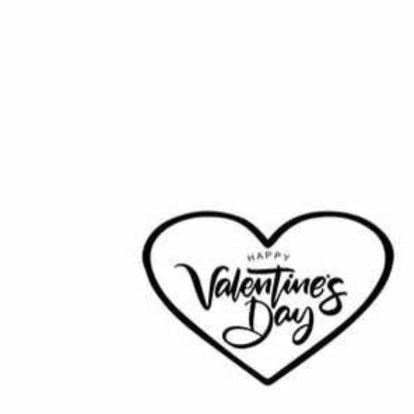 Square "Valentines Day" Engraved Wooden Cake Boards for Cakes, set of 5 pcs