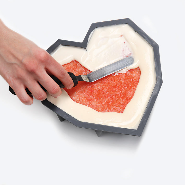 Dinara Kasko The Heart, B002 Silicone Mould