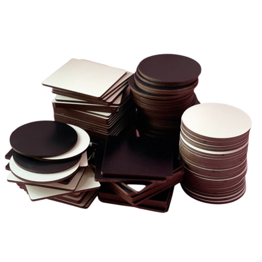 PLAIN Wooden Cake Boards for Cakes, ⌀ 28 set of 25 pcs