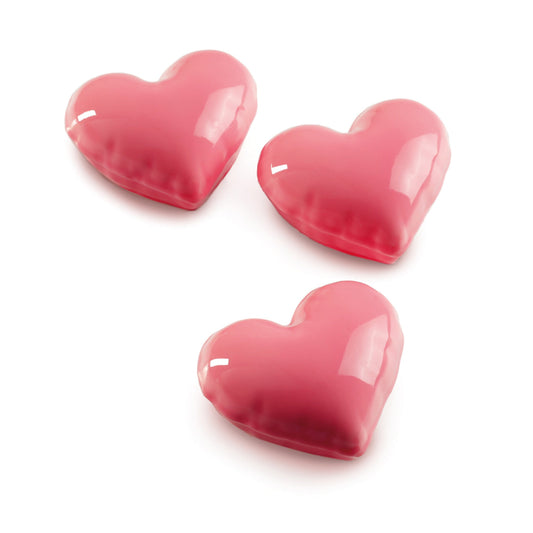 Mini Baloon Heart Cake, S014 Silicone Mould
