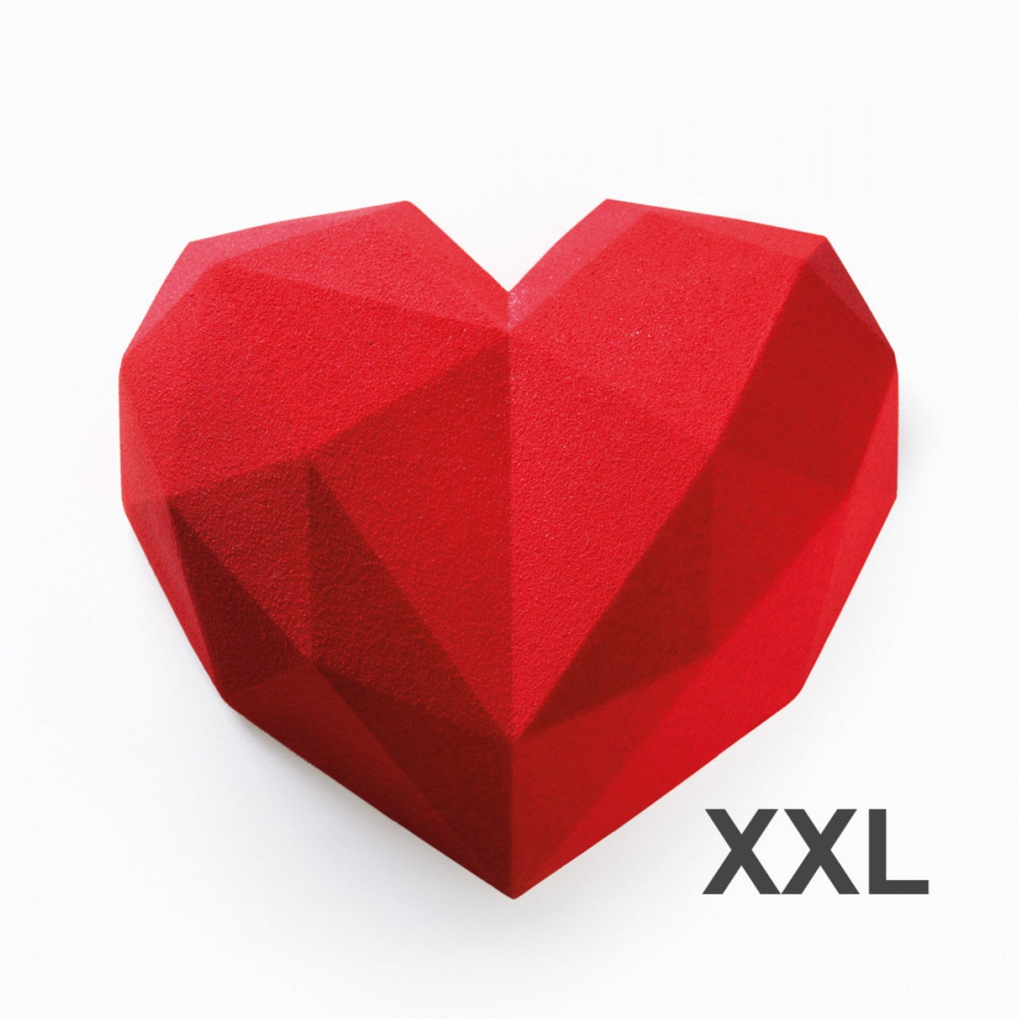 XXL Heart, HM020 Silicone Mould