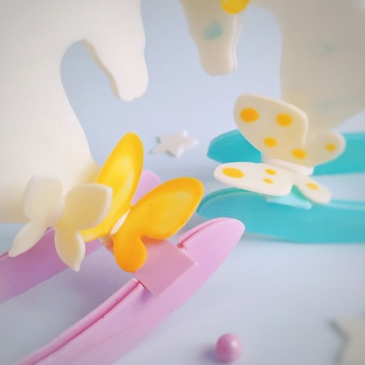 Silicone Pattern for decoration "Butterflies" CM1819