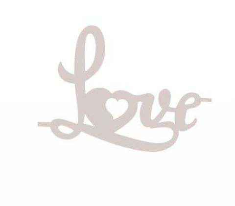 Chocolate Pattern "Love" CM1675