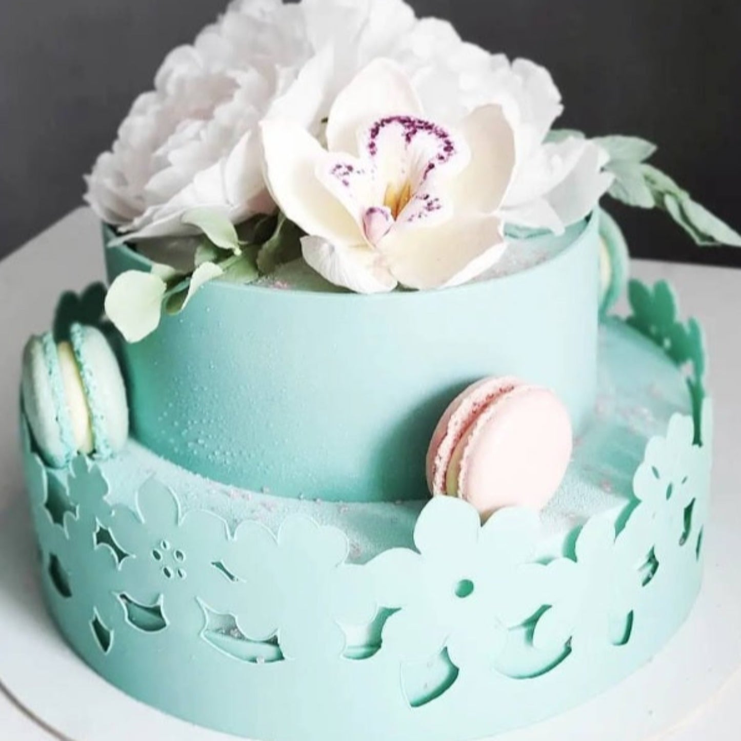 Chocolate Pattern  "Flowers" CM1115