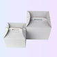 Strong cake boxes with handle, two sizes