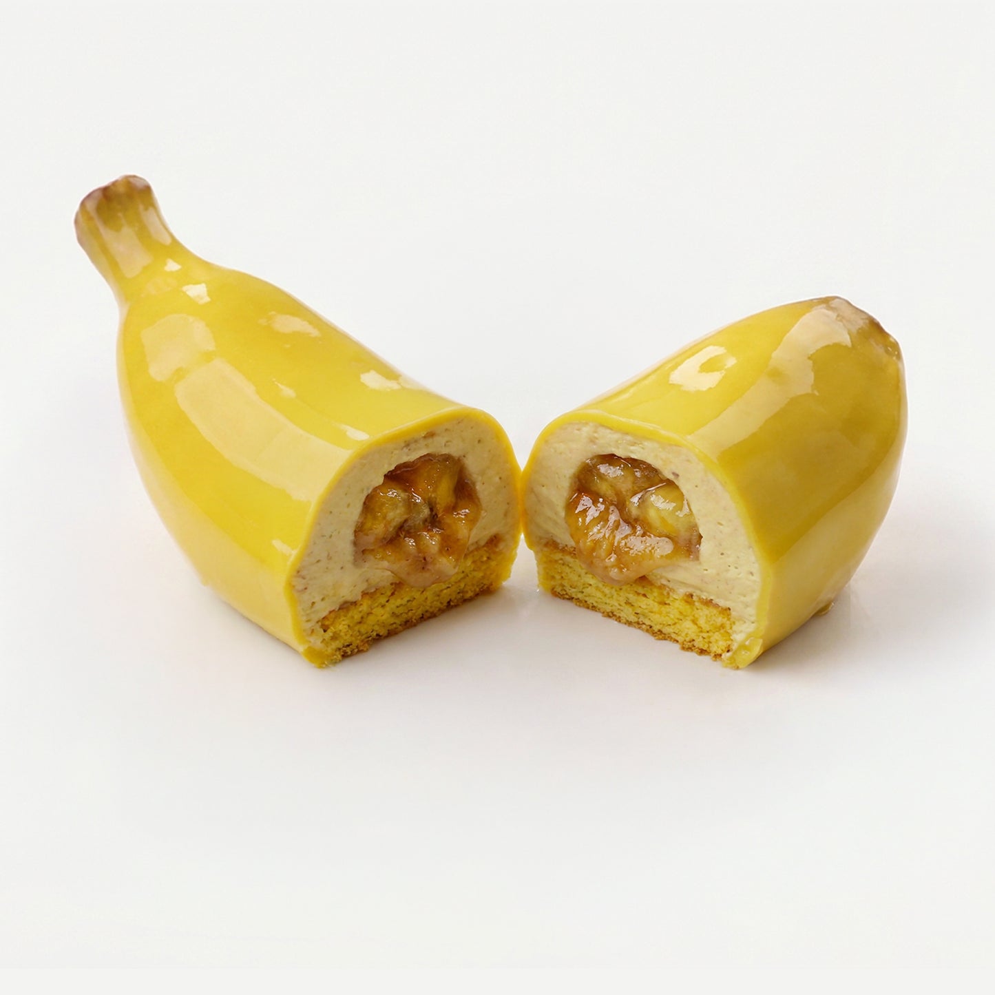 Realistic Banana Silicone mould, HM288