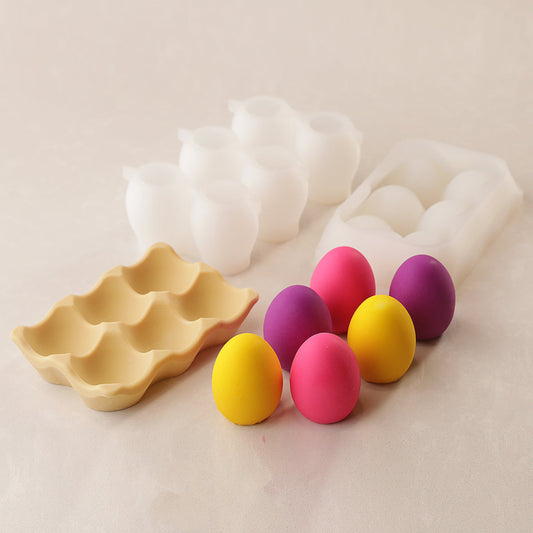Hand Made Dinara Kasko Easter Eggs Box, HM069 Silicone Mould