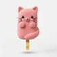 Cat Lollipop Silicone mould, HM343