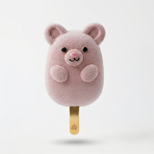 Teddy Lollipop Silicone mould, HM346