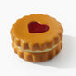 Classic Heart Cookie Mini cake Silicone Mould, HM216