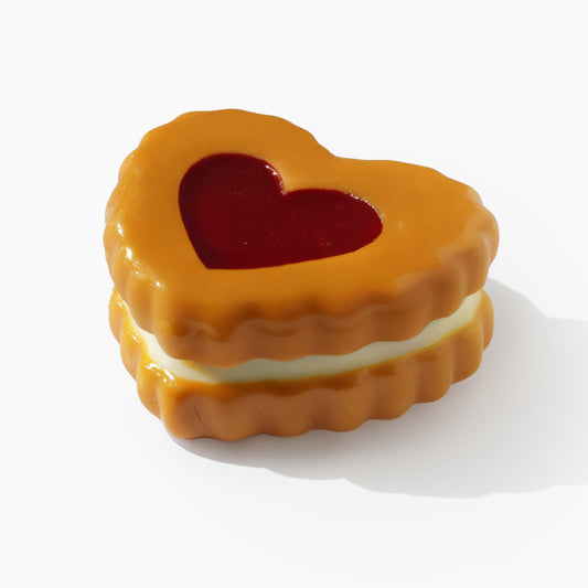 Play Heart Cookie Mini cake Silicone Mould, HM228