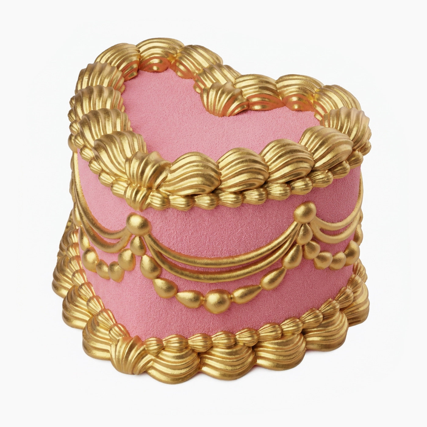 Lambeth Heart Bento Silicone Mould, HM247